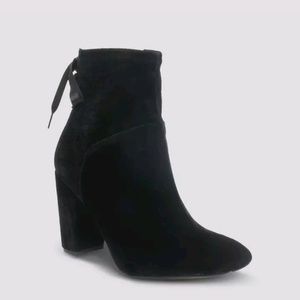 Who what wear suede booties